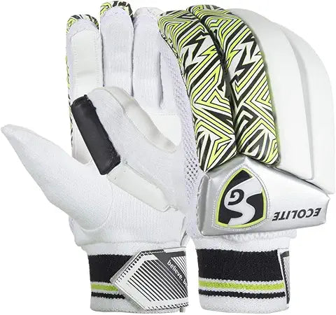 SG Ecolite RH Batting Gloves, Adult (Colour May Vary), 1 Pair