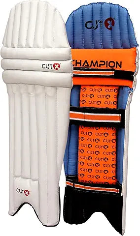 Cutx Cricket Batting Legguard Campion (White) (Youth)