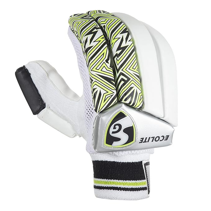 SG Ecolite RH Batting Gloves, Adult (Colour May Vary), 1 Pair