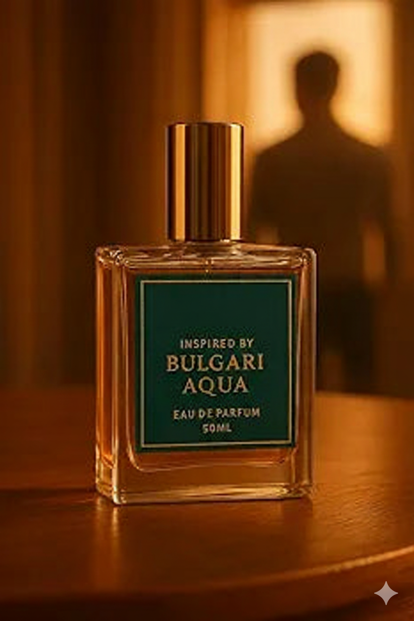 Blgari Aqua – Fresh Aquatic Fresshness Men’s Perfume with Mandarin, Seaweed, and Amber Notes – 50 ml