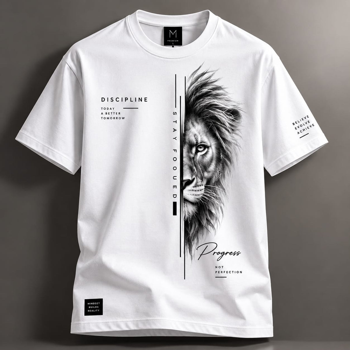 Premium graphic T-shirt designed for  Bold look. Clean design. Everyday streetwear.