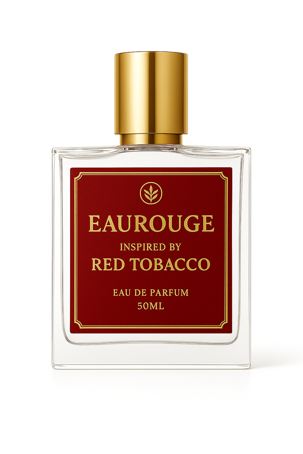 EAUROUGE Intense Red Eau de Parfum – 50 ml | Long-Lasting Tobacco Spice Perfume for Men & Women | Bold & Smoky Luxury Fragrance